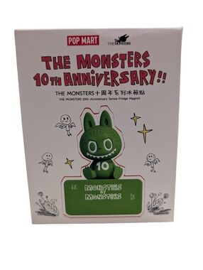 Pop Mart The Monsters Labubu 10th Anniversary Series Fridge Magnet
